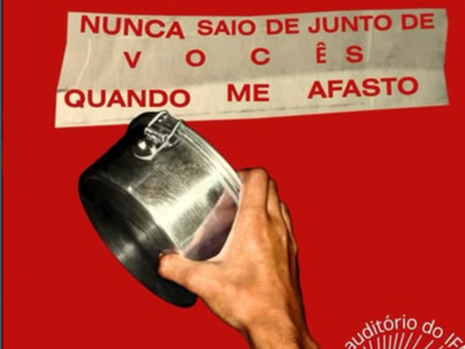 Nunca saio de junto de vocês quando me afasto